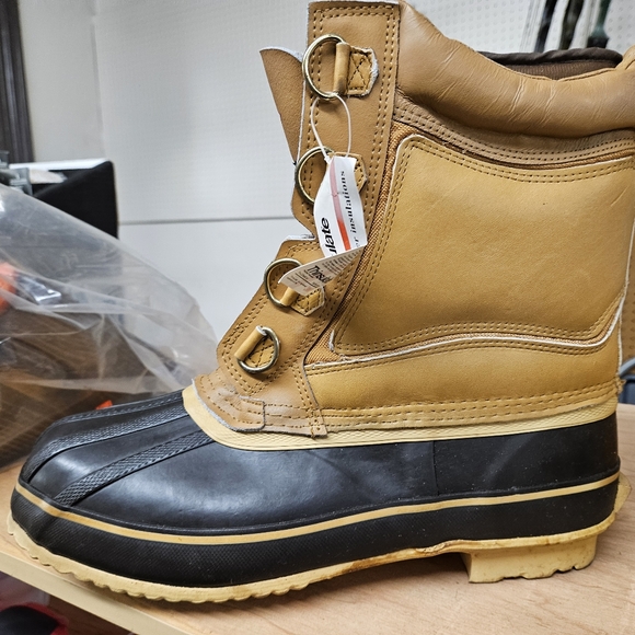 Vintage Red Ball Insulated Pac Boots - Picture 1 of 6
